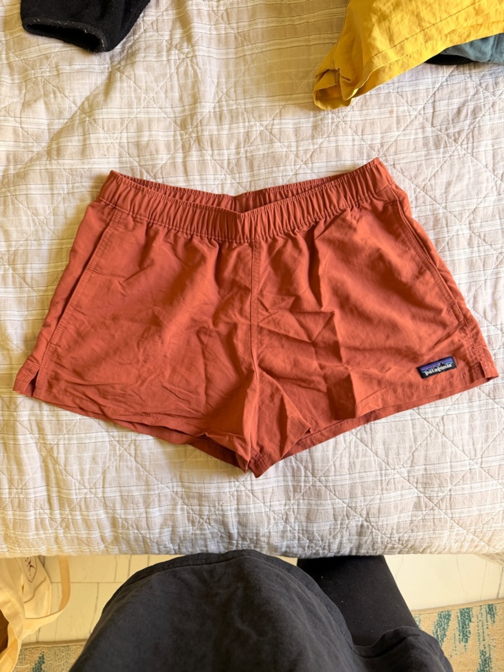 NWOT Patagonia Women's Rust Orange Baggies shorts 2.5 in